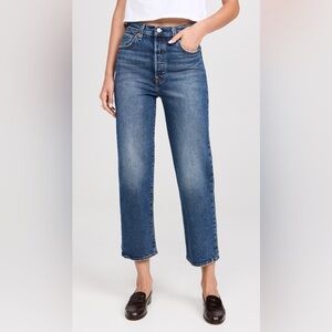 Levi’s Ribcage Straight Ankle Jeans